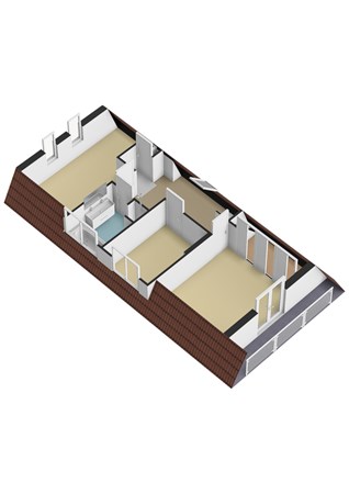 Floorplan - Spoorbrugweg 11, 7321 BL Apeldoorn